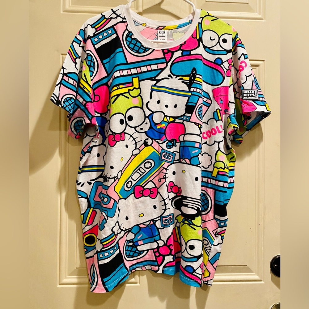 ZUMBA X HELLO KITTY TEE